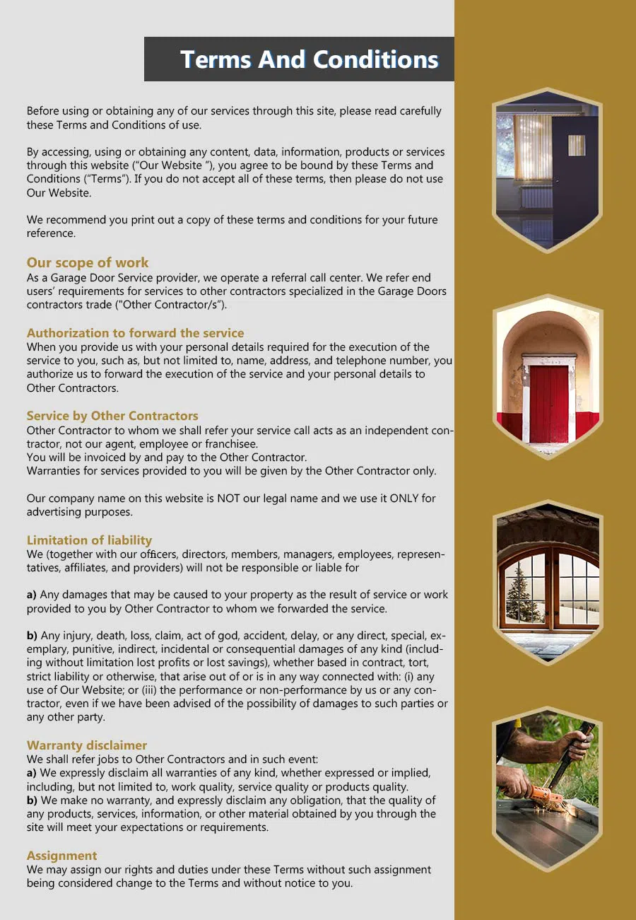 United Garage Door Repair Lincoln Park, NJ 973-422-1212